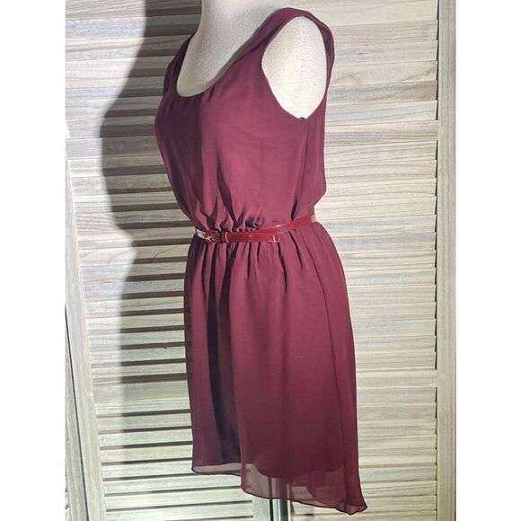 City Triangles Sm Belted Flowy Dress - Picture 12 of 14